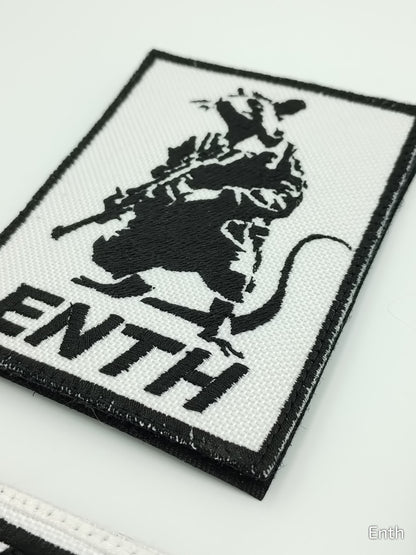 ENTH EMBROIDERED PATCHES - WITH VELCRO