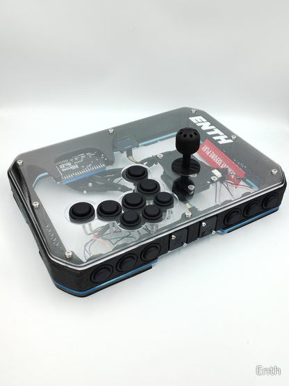 Atlas Slim. SHMUPS LAYOUT. Qanba silent lever. Ready to ship.