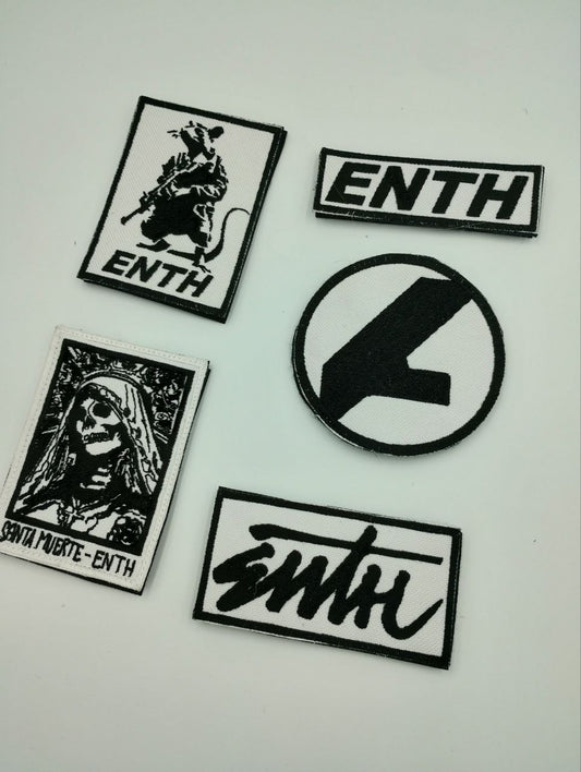 ENTH PATCHES RICAMATE - CON VELCRO