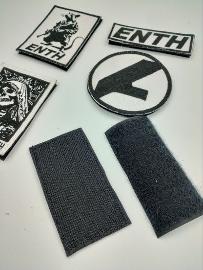 ENTH PATCHES RICAMATE - CON VELCRO